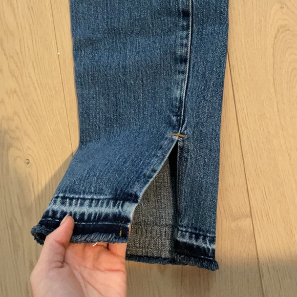 NWT Good American good boy jeans 00/24 - Picture 5 of 6